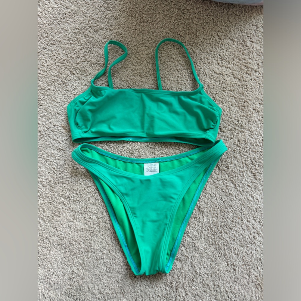 Wild Fable Green Bikini Set